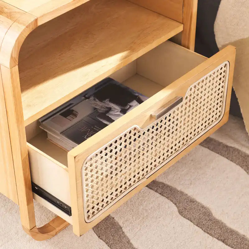 1-Drawer Nightstand (Fully Assembled)
