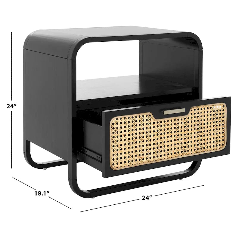 1-Drawer Nightstand (Fully Assembled)