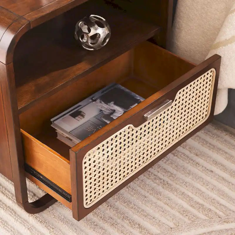 1-Drawer Nightstand (Fully Assembled)