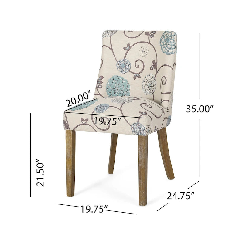 Fabric Dining Chair (Set of 2) by