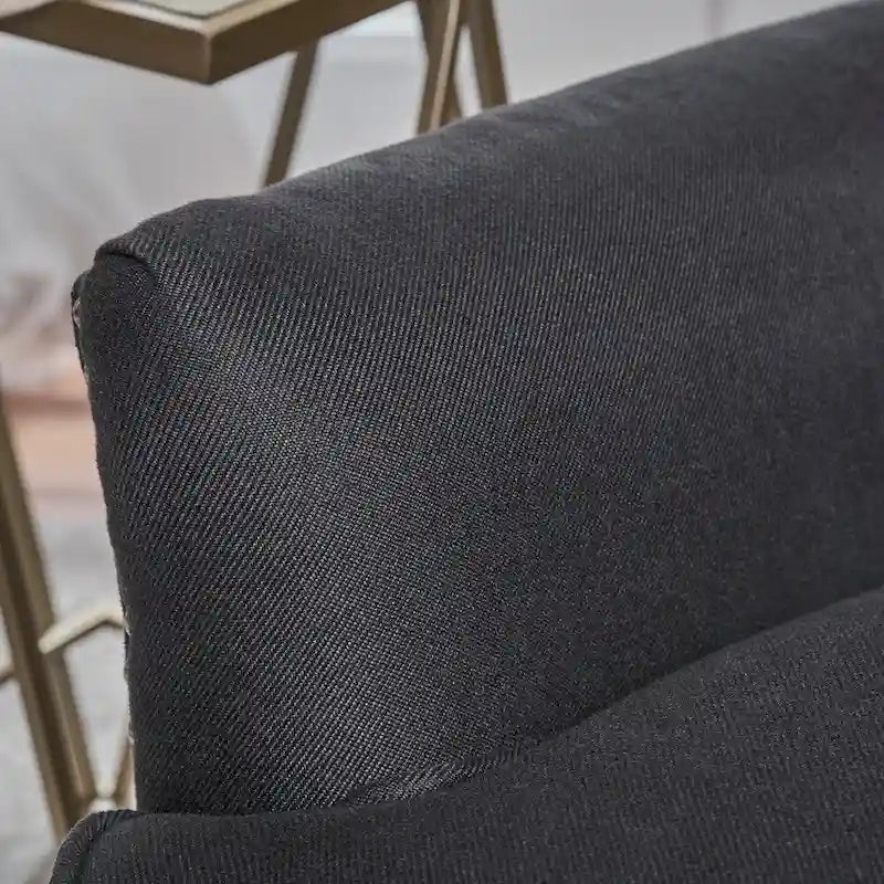 Tufted Fabric Power Recliner by