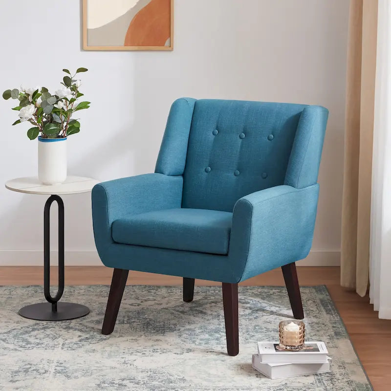 Set of 2 Modern Tufted Accent Chair
