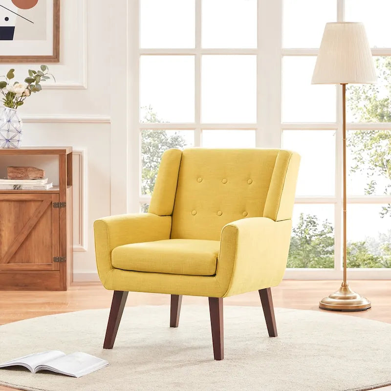 Set of 2 Modern Tufted Accent Chair