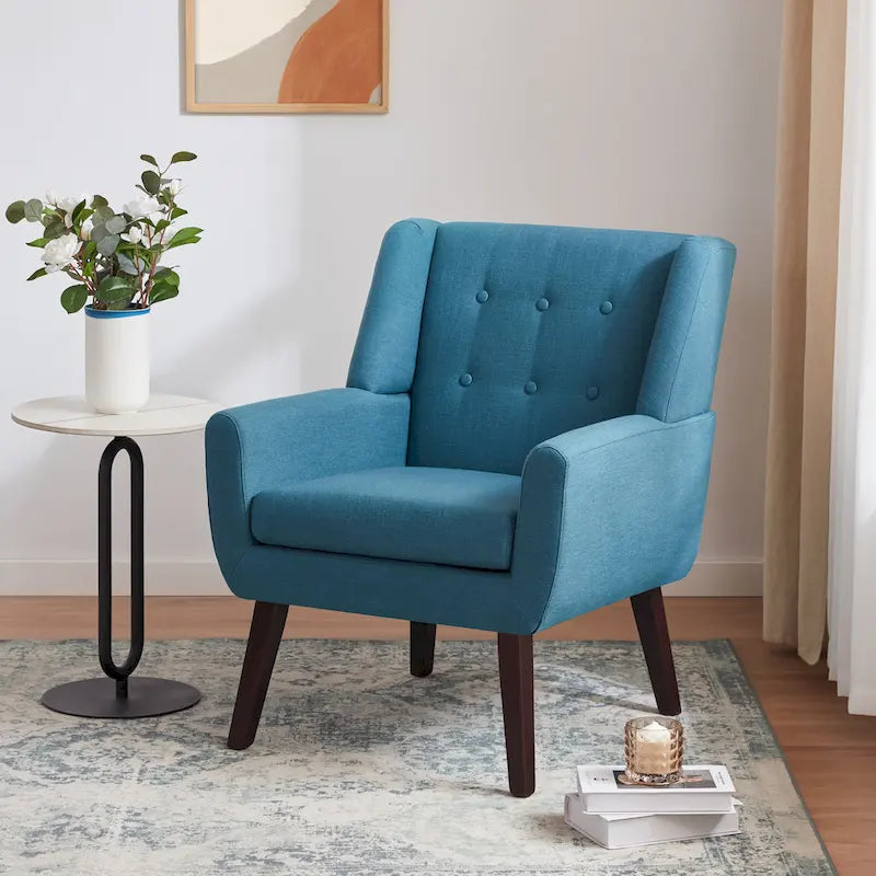 Set of 2 Modern Tufted Accent Chair