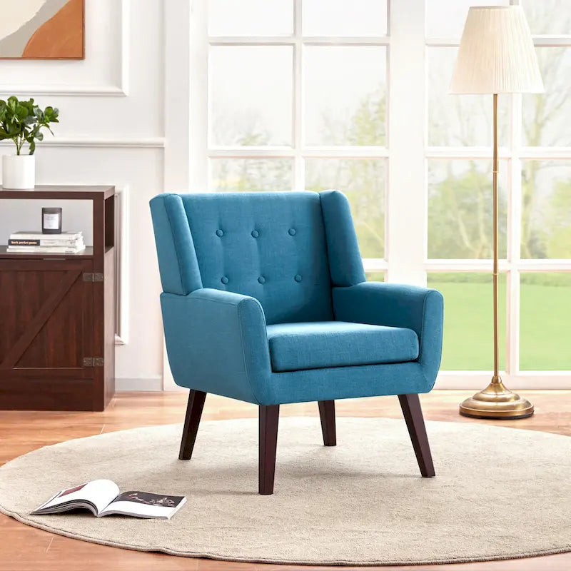 Set of 2 Modern Tufted Accent Chair