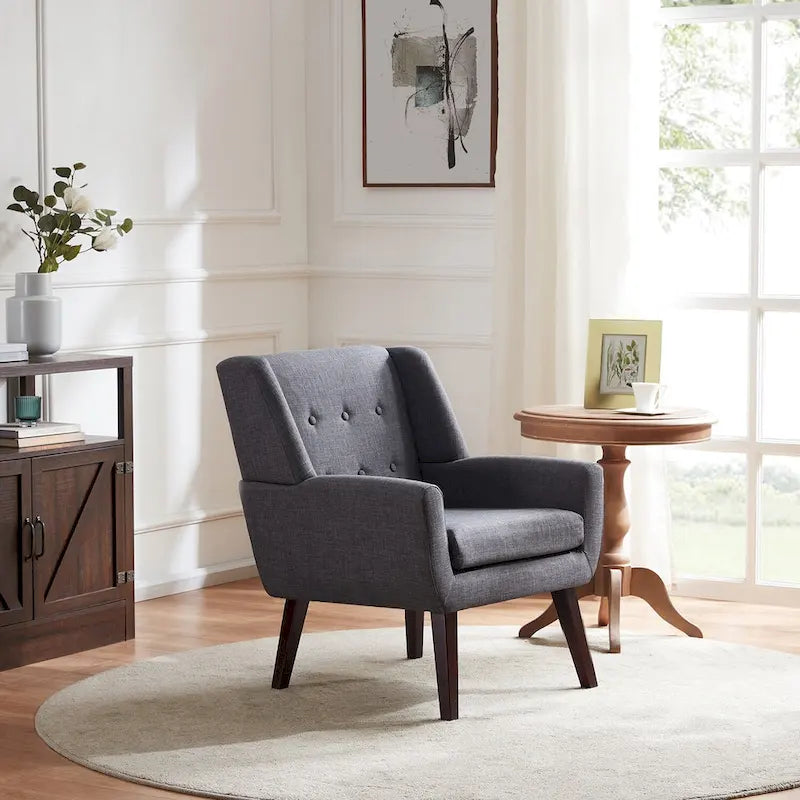 Set of 2 Modern Tufted Accent Chair