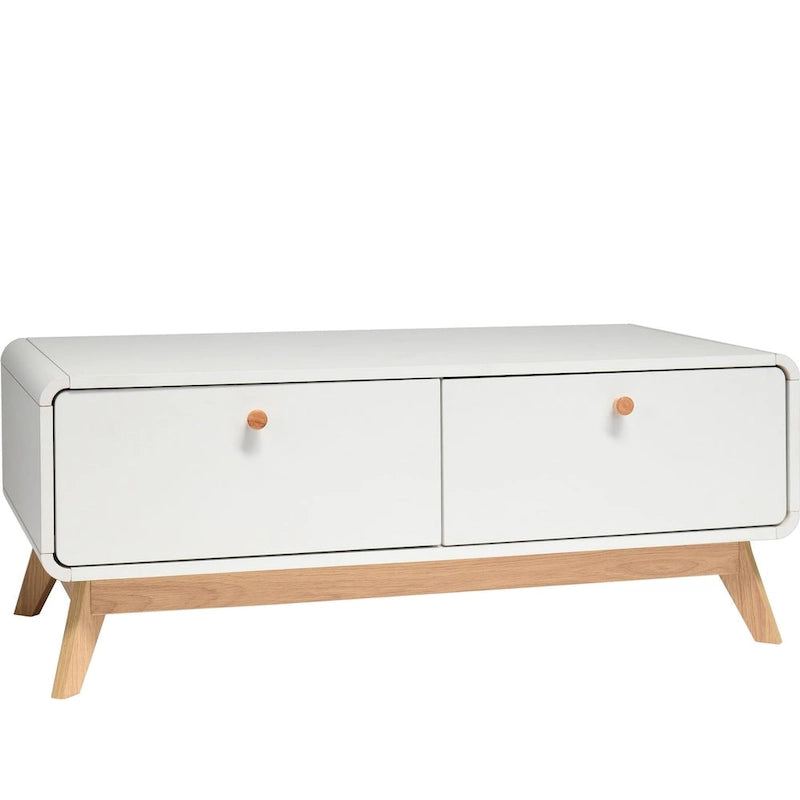 Media Console TV Stand with Storage