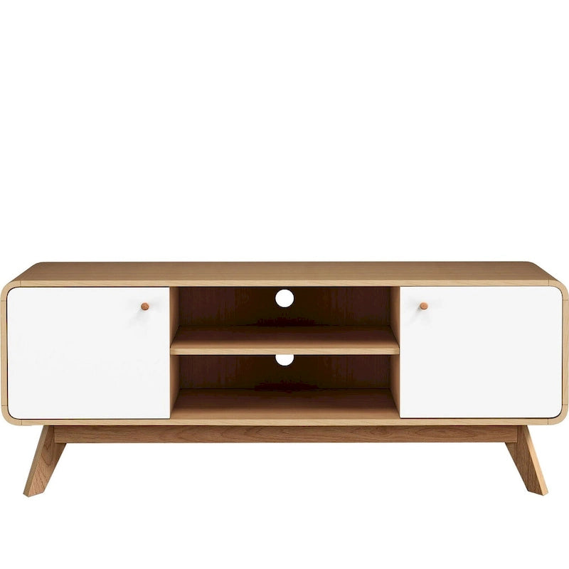 Media Console TV Stand with Storage