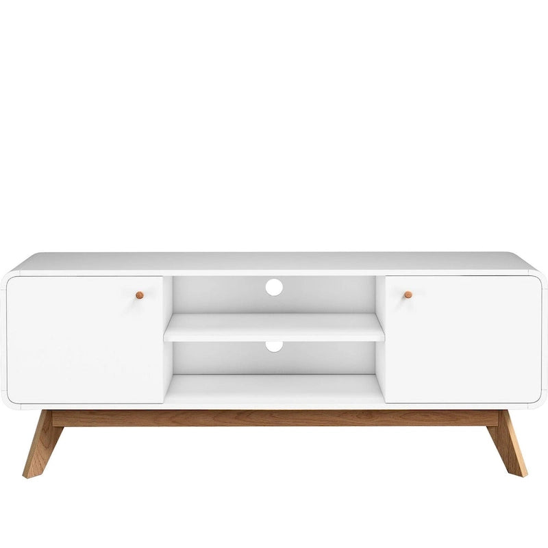 Media Console TV Stand with Storage