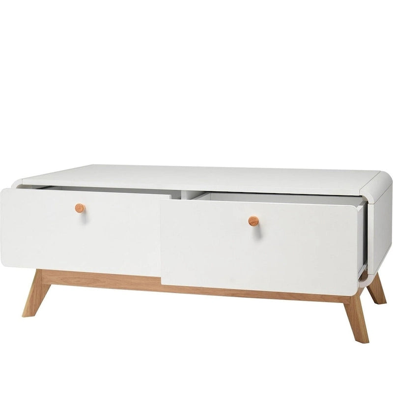 Media Console TV Stand with Storage