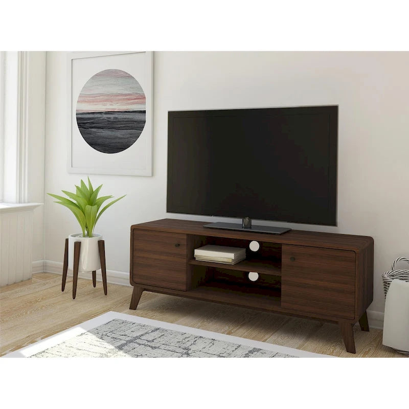 Media Console TV Stand with Storage