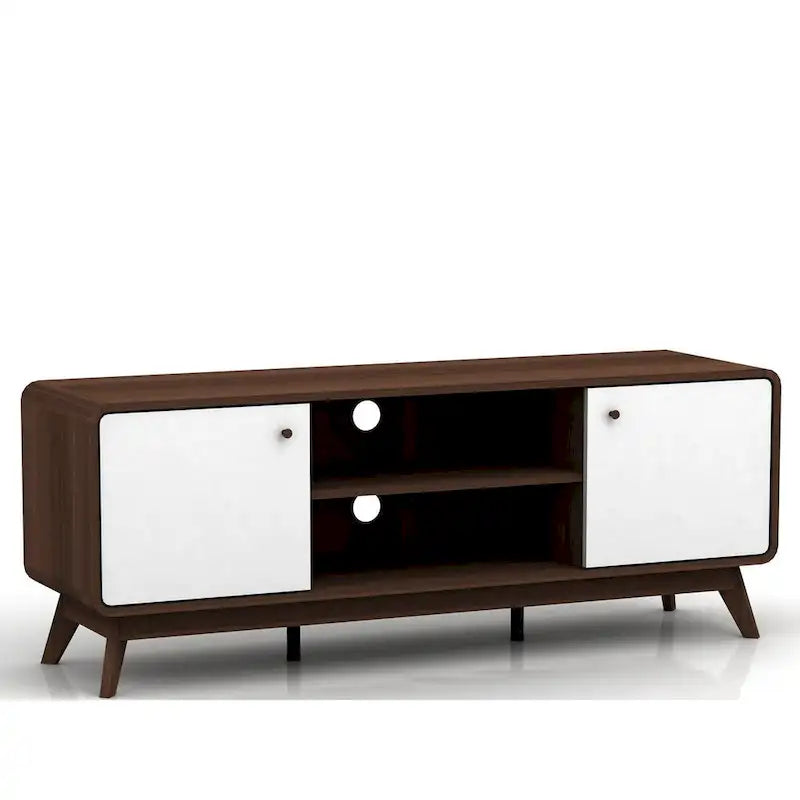 Media Console TV Stand with Storage