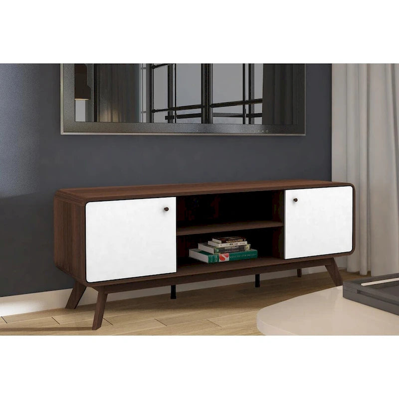 Media Console TV Stand with Storage