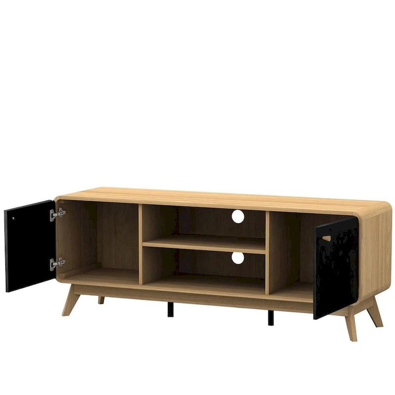 Media Console TV Stand with Storage