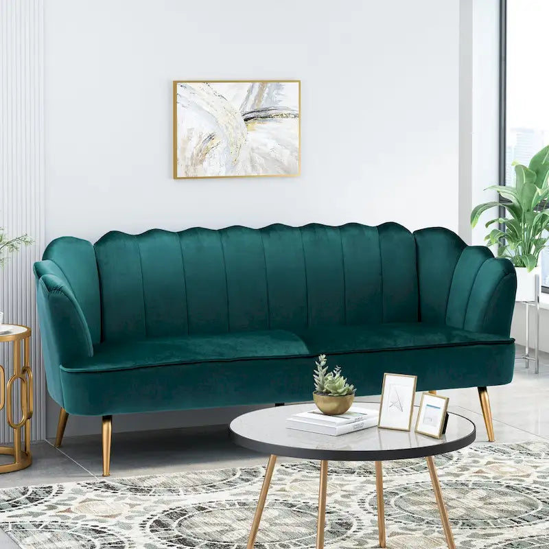 3 Seater Sofa by - 76.25 L x 29.25 W x 33.50 H
