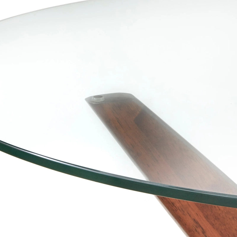 Round Glass Table