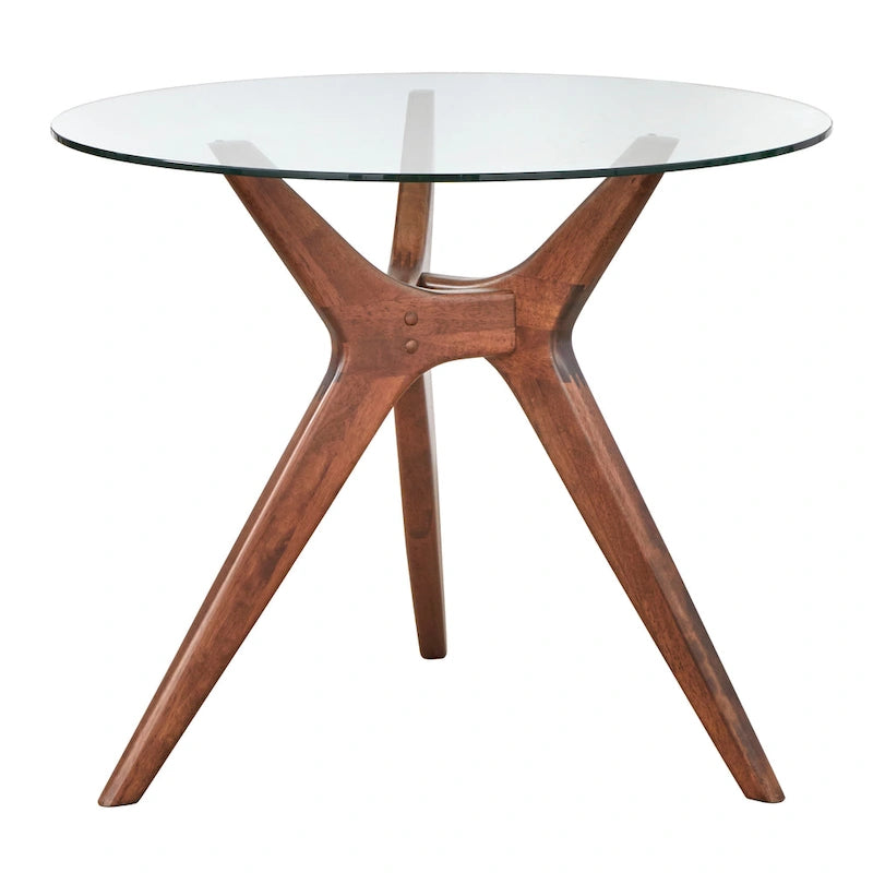 Round Glass Table