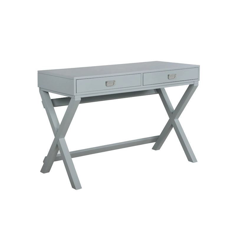 X-Frame Writing Desk with Drawers