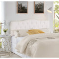 Button Tufted Upholstered Headboard, Height Adjustable Headboards,Bed Backboard Premium Padded Fabric Headboard