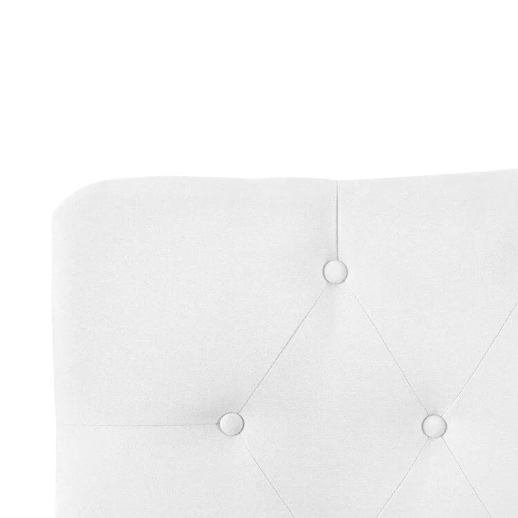 Button Tufted Upholstered Headboard, Height Adjustable Headboards,Bed Backboard Premium Padded Fabric Headboard