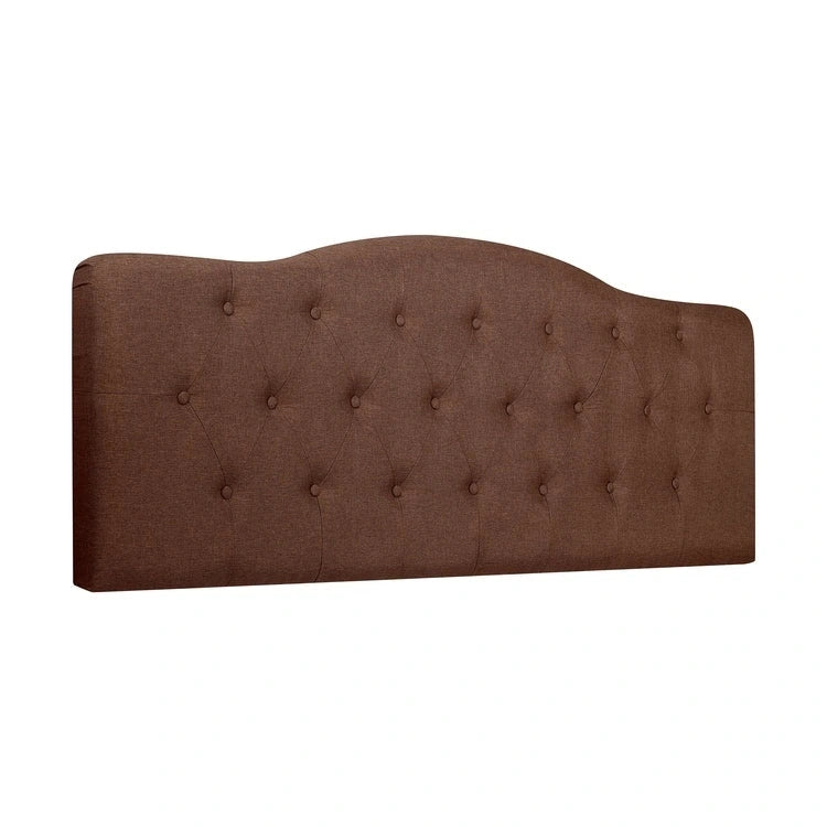 Button Tufted Upholstered Headboard, Height Adjustable Headboards,Bed Backboard Premium Padded Fabric Headboard