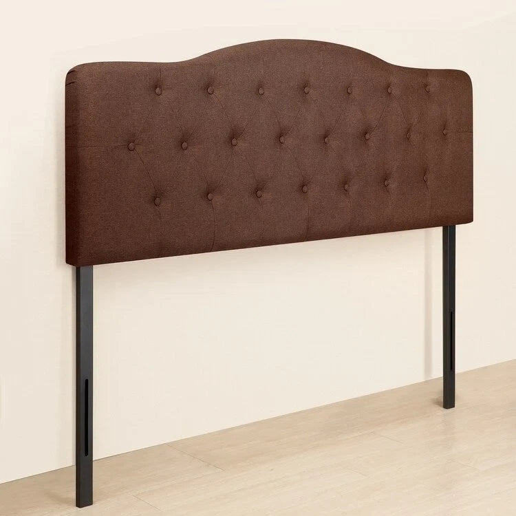 Button Tufted Upholstered Headboard, Height Adjustable Headboards,Bed Backboard Premium Padded Fabric Headboard