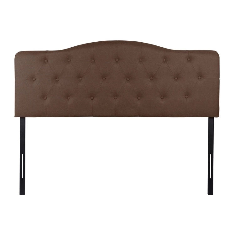 Button Tufted Upholstered Headboard, Height Adjustable Headboards,Bed Backboard Premium Padded Fabric Headboard